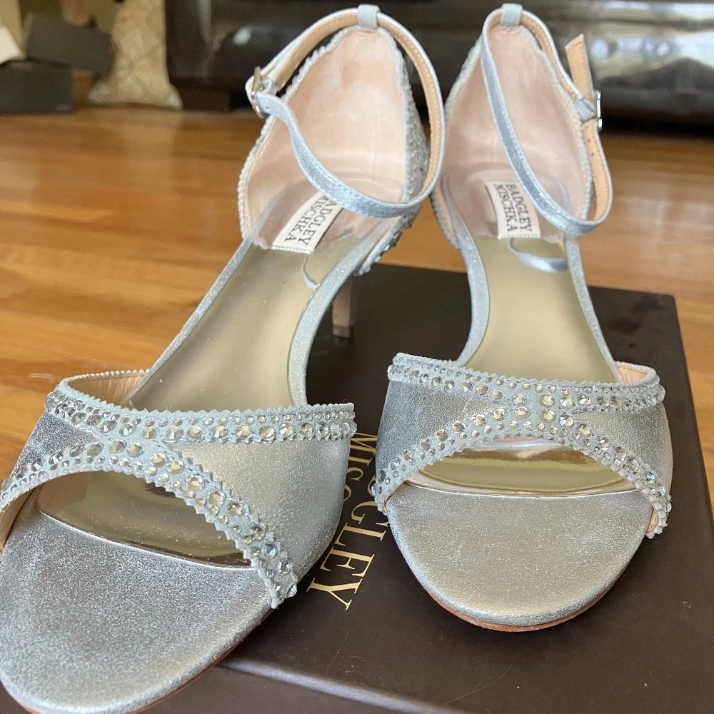 BADGLEY MISCHKA - Women's Gillian Dress Sandals - Size 8.5 - Picture 2 of 9